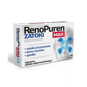 RenoPuren Zatoki Max, 60 tabletek