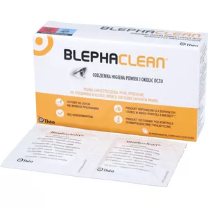 Blephaclean - hypoalergiczne chusteczki do higieny powiek, 20 sztuk