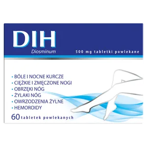 DIH 500 mg, 60 tabletek powlekanych