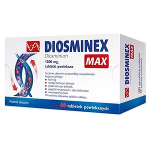 Diosminex Max 1000 mg, 60 tabletek powlekanych