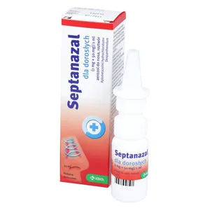 SeptaNazal dla dorosłych (1 mg + 50 mg)/ ml, aerozol do nosa, 10 ml
