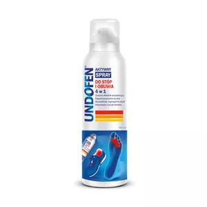 UNDOFEN - aktywny spray do stóp i obuwia 4w1, 150 ml