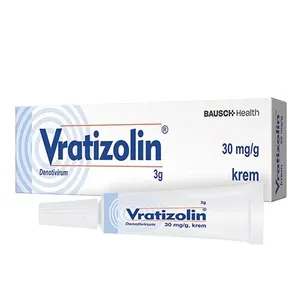 Vratizolin 30 mg/g, krem, 3 g