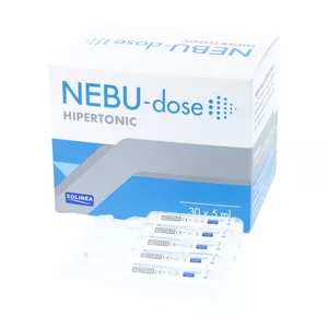 nebu-dose hipertonic - roztwór hipertoniczny, ampułki do inhalacji, 30 x 5 ml