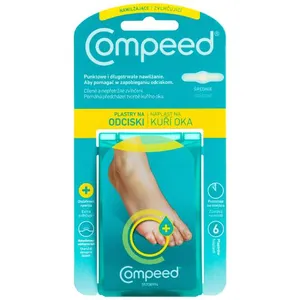 Compeed - nawilżające plastry na odciski, średnie, 6 sztuk