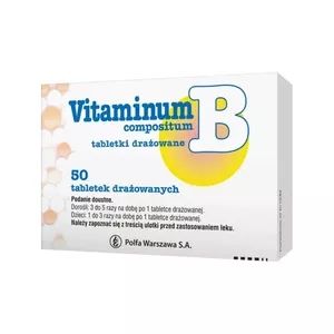Vitaminum B Compositum, 50 tabletek drażowanych