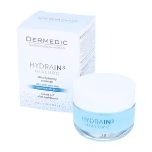 DERMEDIC HYDRAIN 3 HIALURO - krem-żel ultranawilżający, 50 ml