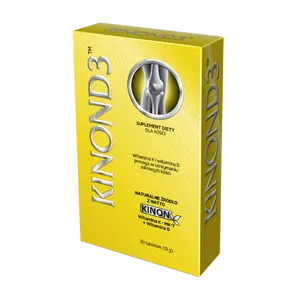 KINON D3 - suplement diety dla kości, tabletki, 30 sztuk