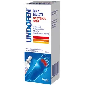 Undofen Max Spray 10 mg/g, aerozol na skórę, 30 ml
