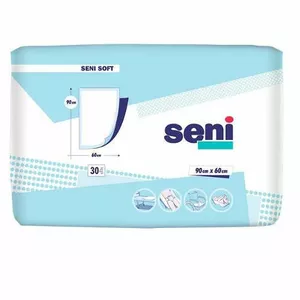 Seni Soft - podkłady higieniczne, 60 cm x 90 cm, 30 sztuk