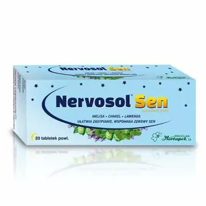 Herbapol, Nervosol Sen, 20 tabletek
