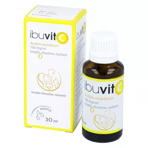 ibuvit C 100 mg/ml, krople doustne, roztwór, 30 ml