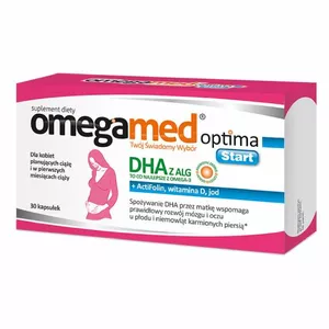 Omegamed Optima start, 30 kapsułek