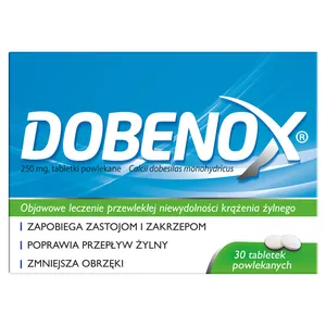 Dobenox 250 mg, 30 tabletek powlekanych