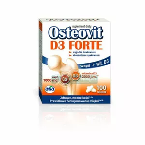 Osteovit D3 FORTE - tabletki -100 sztuk