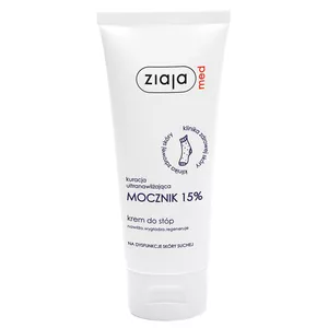 ziaja med - kuracja ultranawilżająca, mocznik 15%, krem do stóp, 100 ml