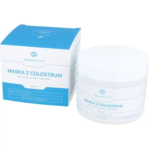 Genactiv Maska z colostrum (Colosregen), do włosów i skóry głowy, 250 ml
