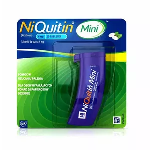 NiQuitin Mini 4 mg, 60 tabletek do ssania