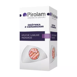 Pirolam - odżywka z ceramidami, kruche i łamliwe paznokcie, 11 ml