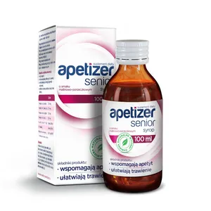 Apetizer Senior, smak malinowo-porzeczkowy, 100 ml