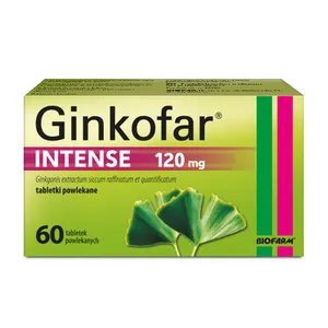 Ginkofar Intense 120 mg, 60 tabletek