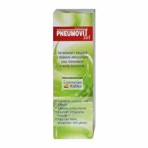 PNEUMOVIT Żel - do wcierań i inhalacji z olejkami eterycznymi oraz minerałami z wody leczniczej, 200 ml