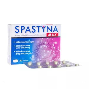 Spastyna Max 80 mg, 20 tabletek