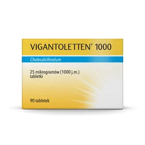 Vigantoletten 1000, 1000 j.m., 90 tabletek