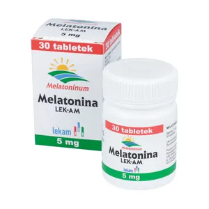 LEK-AM, Melatonina 5 mg, 30 tabletek