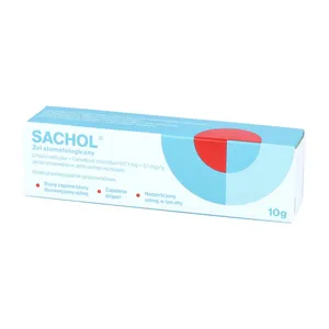 Sachol (87,1 mg + 0,1 mg)/ g, żel stomatologiczny, 10 g
