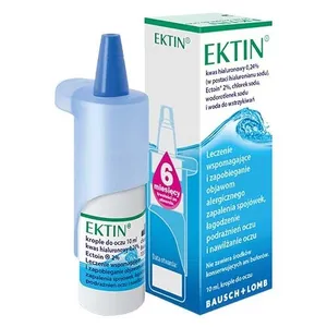 Ektin - krople do oczu na alergię, 10 ml