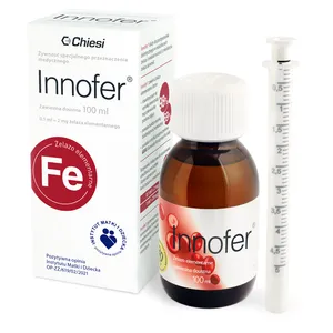 Innofer - żelazo elementarne, zawiesina doustna, 100 ml