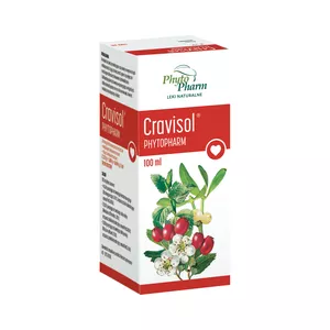Cravisol (2,313 g + 1,601 g + 0,694 g)/5 ml, płyn, 100 ml