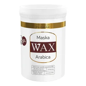PILOMAX Arabica WAX ColourCare - maska regenerująca do włosów farbowanych na ciemne kolory, 480 ml