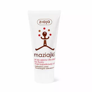 ziaja maziajki - żel do zębów dla dzieci, smak bąbelkowej coli, 50 ml