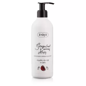 ziaja mydła do rąk - kremowy żel myjący do rąk, grapefruit z zieloną miętą, 270 ml