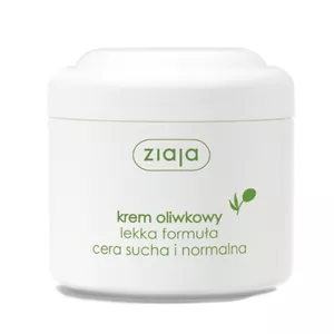 ziaja oliwkowa - krem oliwkowy, lekka formuła, cera sucha i normalna, 50 ml