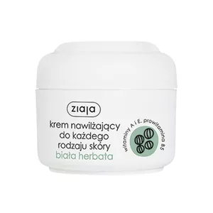 ziaja pielęgnacja podstawowa - krem bionawilżający do cery tłustej i mieszanej, biała herbata, 50 ml