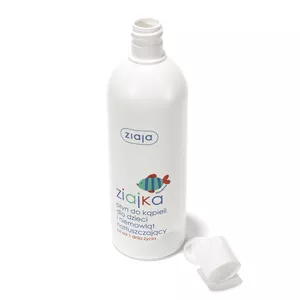 ziajka - płyn do kąpieli dla dzieci i niemowląt natłuszczający, 370 ml