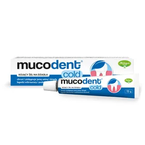 Mucodent Cold (dawniej Mucosit Dent), kojący żel na dziąsła, 15 g