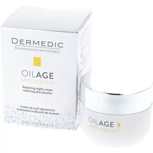 DERMEDIC OILAGE - naprawczy krem na noc przywracający gęstość skóry, 50 g