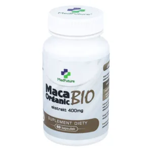 MedFuture Maca Organic BIO ekstrakt 400 mg, 60 kapsułek