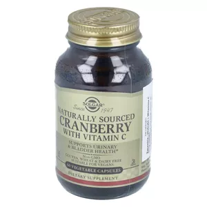 Solgar Żurawina wielkoowocowa 400 mg, 60 kapsułek