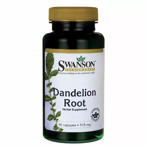 Swanson Dandelion Root - mniszek lekarski, kapsułki 515 mg, 60 sztuk