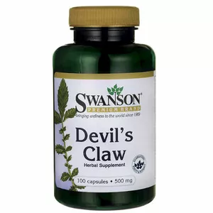 Swanson Devil's Claw (Diabelski Pazur) - kapsułki 500 mg, 100 sztuk