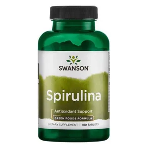 Swanson Spirulina 500 mg, 180 tabletek