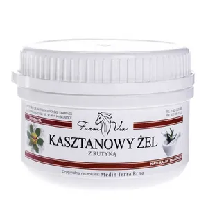 Farm-Vix Żel kasztanowy - z rutyną, na żylaki, 350 g