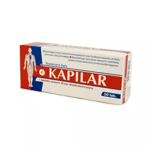 Kapilar - wspiera funkcjonowanie układu sercowo-naczyniowego, 50 tabletek