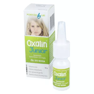 Oxalin Junior 0,5 mg/g, żel do nosa, 10 g
