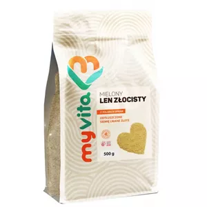 MyVita - len złocisty, mielony, 500 g